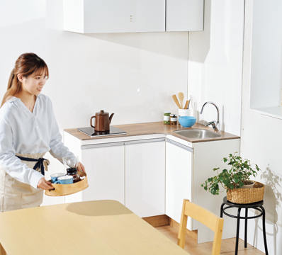 コーナーキッチン